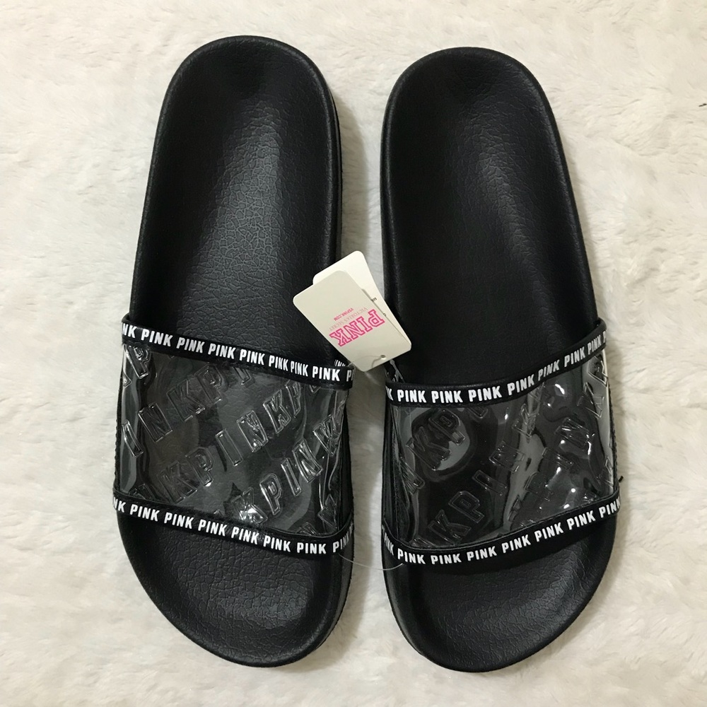 Clear & Black Slides